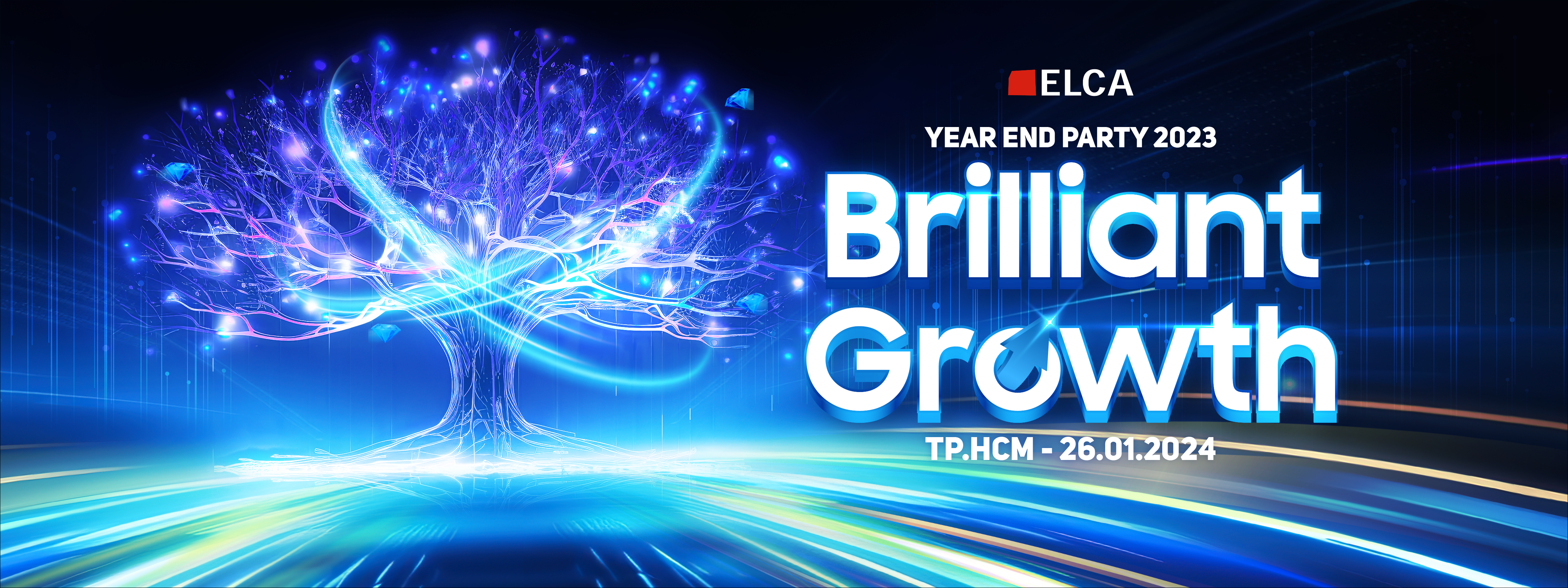 Elca Year End Party 2023 Brilliant Growth